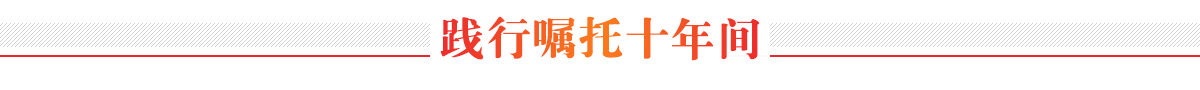 践行嘱托十年间